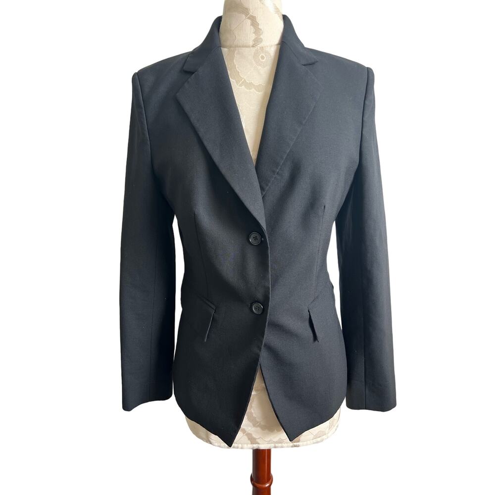 Doc & Amelia Single Breasted Premier Black Blazer Size 4
